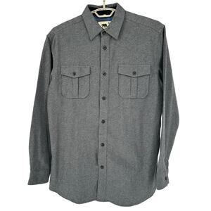 Dakota Grizzly Gray Felt-Like Shacket Jacket XL
